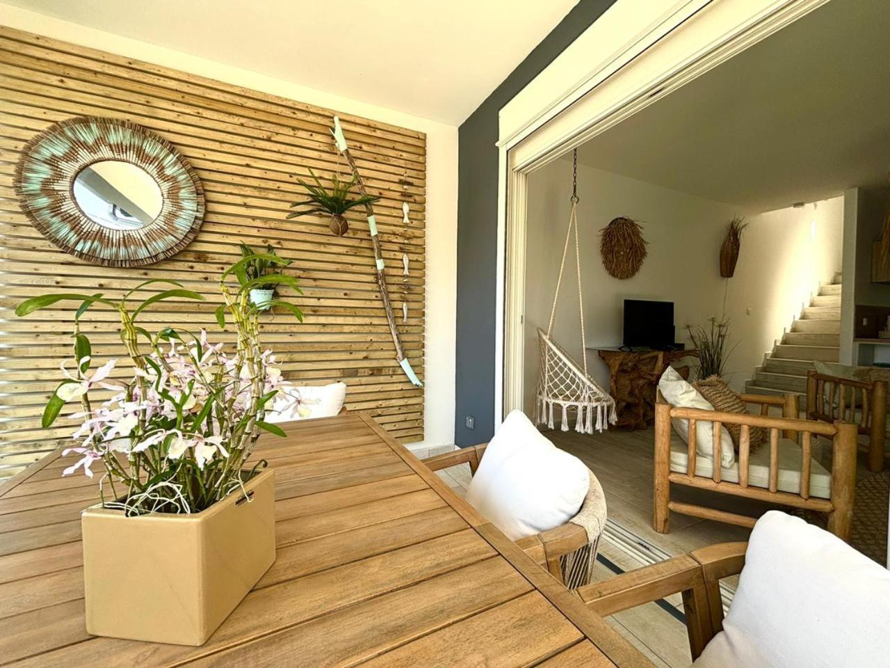 Lestipecheur Fr Villa Grise Avec Piscine Bord De Mer Saint Pierre Bagian luar foto